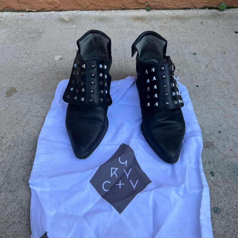 Grey City Weezer Studded Boot